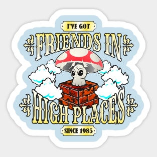 High Places Super Mushroom New Sticker